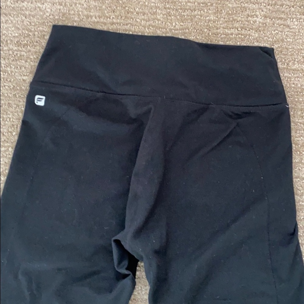 Fabletics black leggings gym tights